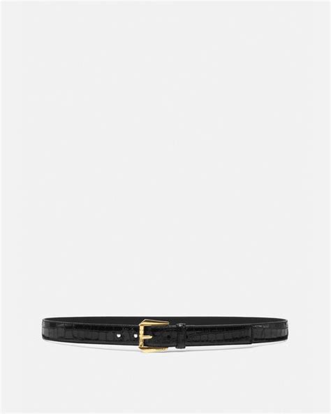 versace barocco v buckle belt|Versace belt size chart.